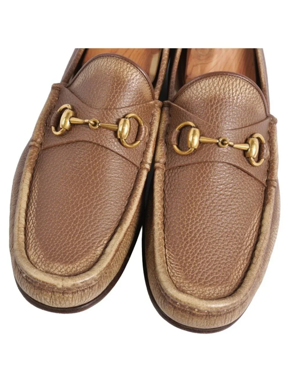 Gucci Loafers Moccasins Horsebit Vintage Wash